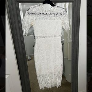 White Lace Dress